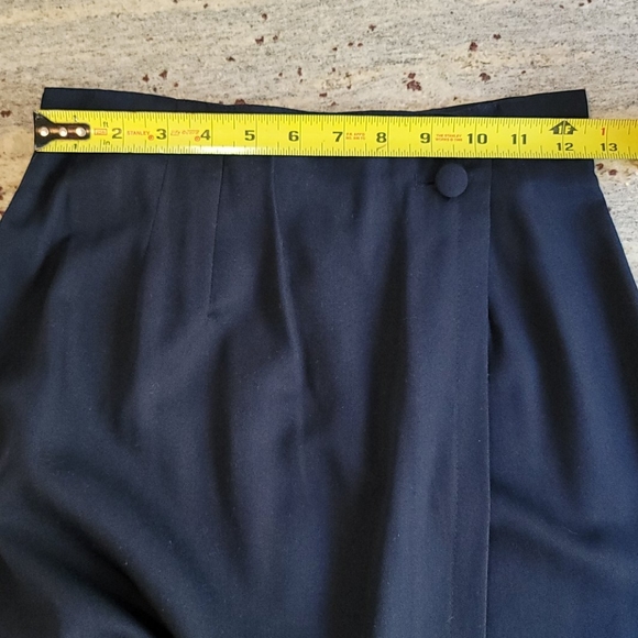 🔥 2/$15 Navy Blue Wrap Skirt - Picture 6 of 6